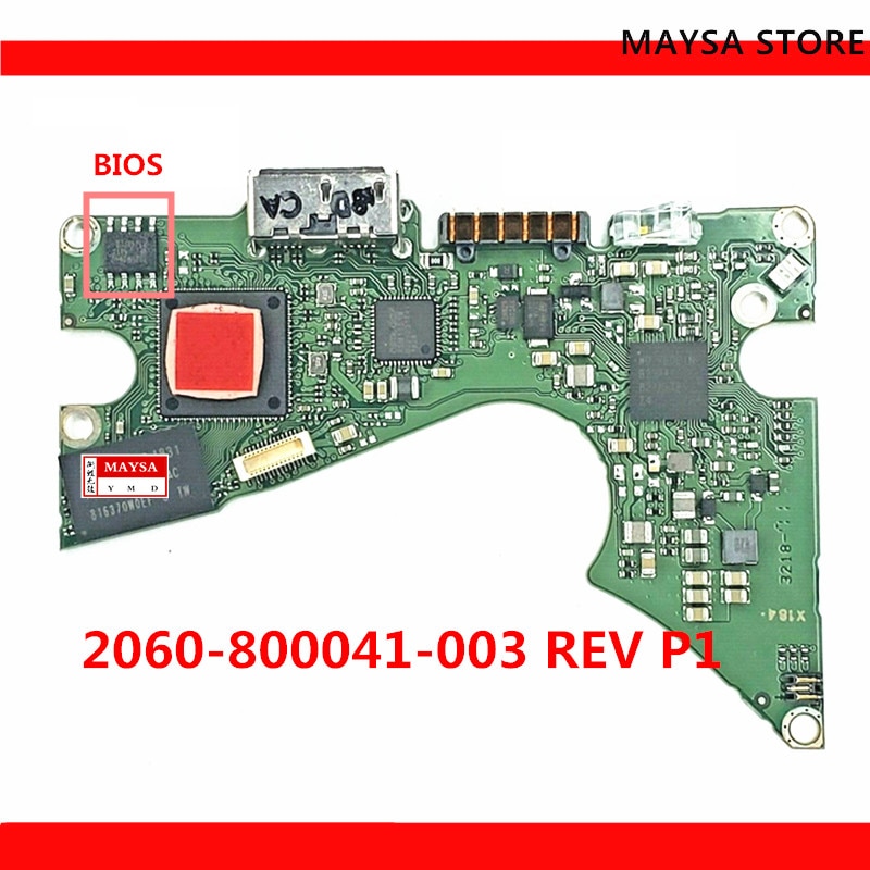 HDD PCB  μ ȸ  2060-800041-003 REV P1, WD..